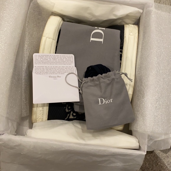 EXTREMELY RARE WALK’N’DIOR high top sneaker 37.5 - Picture 11 of 11